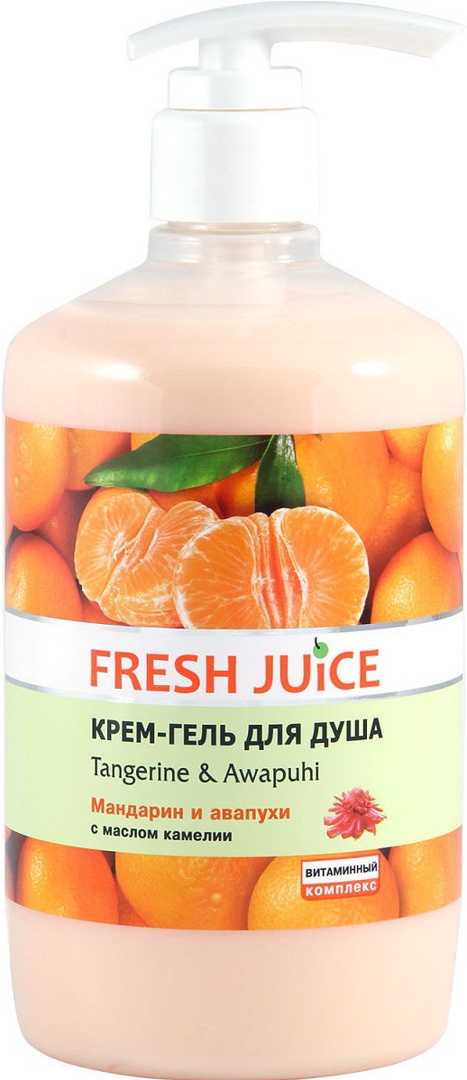 Fresh Juice Крем-Гель д/душа 750мл Мандарин+Имбирь Производитель: Украина Эльфа